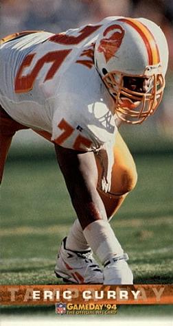 1994 GameDay #390 Eric Curry Front