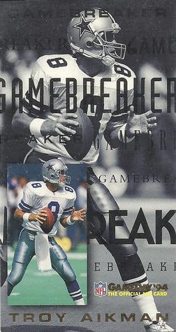 1994 GameDay - Gamebreakers #1 Troy Aikman Front