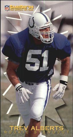 1994 GameDay - Rookie Standouts #2 Trev Alberts Front