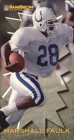 1994 GameDay - Rookie Standouts #5 Marshall Faulk Front