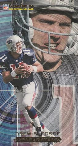 1994 GameDay - Second Year Stars #2 Drew Bledsoe Front