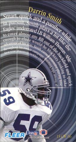 1994 GameDay - Second Year Stars #15 Darrin Smith Back
