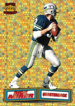1994 Pacific - Marquee Prisms Gold #19 Rick Mirer Front