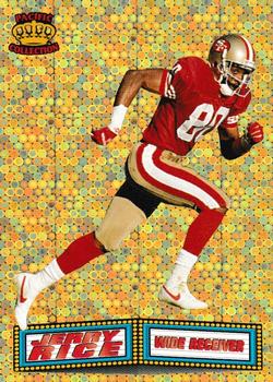 1994 Pacific - Marquee Prisms Gold #25 Jerry Rice Front