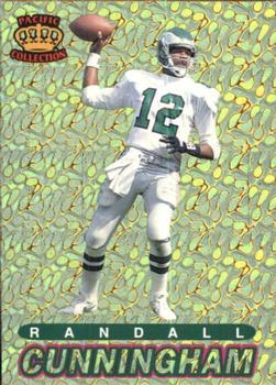 1994 Pacific Prisms - Gold #27 Randall Cunningham Front