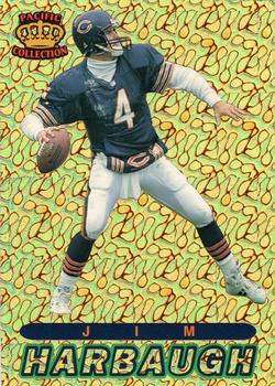 1994 Pacific Prisms - Gold #48 Jim Harbaugh Front