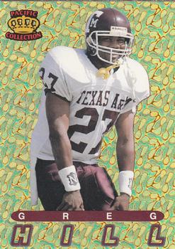 1994 Pacific Prisms - Gold #53 Greg Hill Front