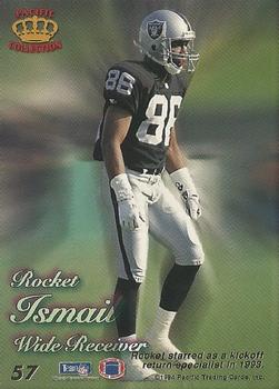 1994 Pacific Prisms - Gold #57 Rocket Ismail Back