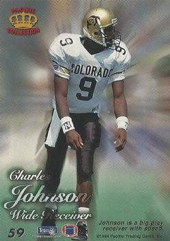1994 Pacific Prisms - Gold #59 Charles Johnson Back