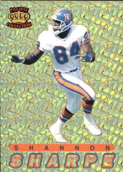 1994 Pacific Prisms - Gold #104 Shannon Sharpe Front