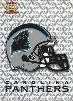 1994 Pacific Prisms - Team Helmets #4 Carolina Panthers Front