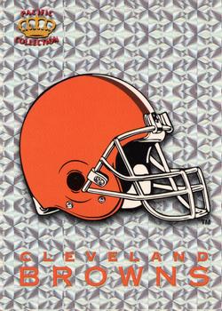 1994 Pacific Prisms - Team Helmets #7 Cleveland Browns Front