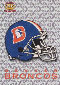 1994 Pacific Prisms - Team Helmets #9 Denver Broncos Front