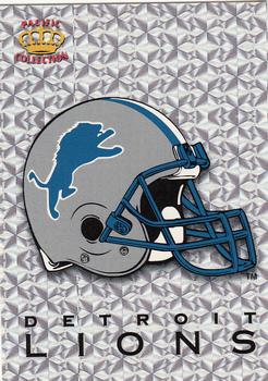 1994 Pacific Prisms - Team Helmets #10 Detroit Lions Front