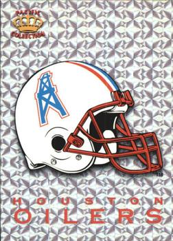 1994 Pacific Prisms - Team Helmets #12 Houston Oilers Front