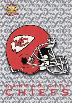 1994 Pacific Prisms - Team Helmets #15 Kansas City Chiefs Front