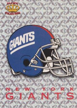 1994 Pacific Prisms - Team Helmets #22 New York Giants Front