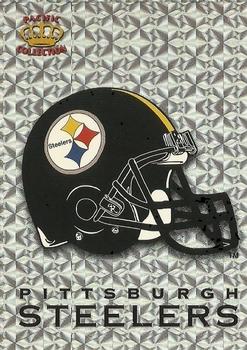 1994 Pacific Prisms - Team Helmets #25 Pittsburgh Steelers Front