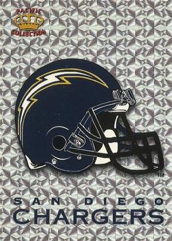 1994 Pacific Prisms - Team Helmets #26 San Diego Chargers Front