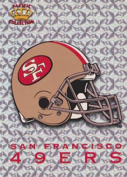 1994 Pacific Prisms - Team Helmets #27 San Francisco 49ers Front