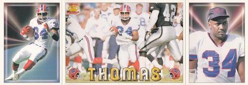 1994 Pacific Triple Folder #4 Thurman Thomas Front