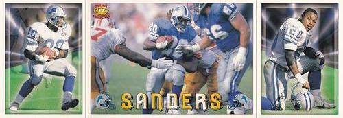 1994 Pacific Triple Folder #11 Barry Sanders Front