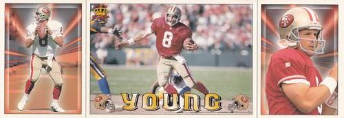 1994 Pacific Triple Folder #29 Steve Young Front