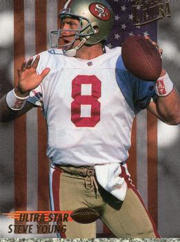 1993 Ultra - Ultra Stars #10 Steve Young Front