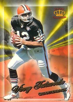 1994 Pacific Triple Folder - Rookies and Stars #7 Vinny Testaverde Front