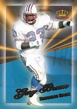 1994 Pacific Triple Folder - Rookies and Stars #15 Gary Brown Front