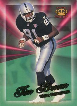 1994 Pacific Triple Folder - Rookies and Stars #20 Tim Brown Front