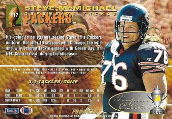 1994 Pinnacle - Trophy Collection #117 Steve McMichael Back
