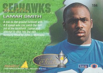 1994 Pinnacle - Trophy Collection #194 Lamar Smith Back