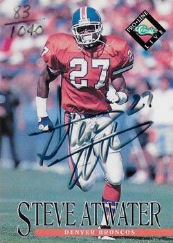 1994 Pro Line Live - Autographs #NNO Steve Atwater Front