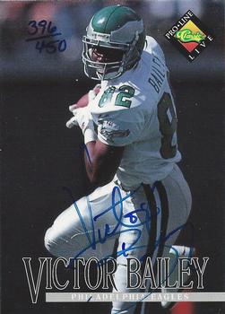 1994 Pro Line Live - Autographs #NNO Victor Bailey Front