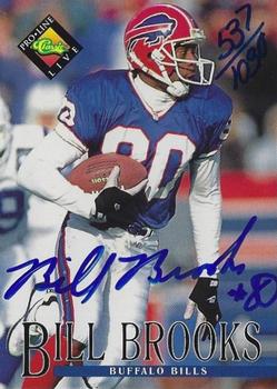 1994 Pro Line Live - Autographs #NNO Bill Brooks Front