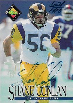1994 Pro Line Live - Autographs #NNO Shane Conlan Front
