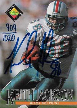 1994 Pro Line Live - Autographs #NNO Keith Jackson Front
