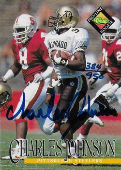 1994 Pro Line Live - Autographs #NNO Charles Johnson Front