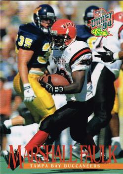 1994 Pro Line Live - Draft Day NYC #FD5 Marshall Faulk Front