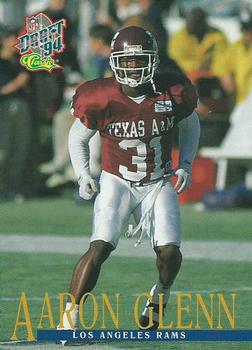 1994 Pro Line Live - Draft Day NYC #FD12 Aaron Glenn Front