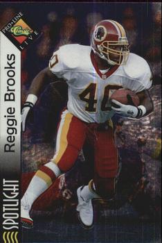 1994 Pro Line Live - Spotlight #PB20 Reggie Brooks Front