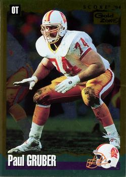 1994 Score - Gold Zone #46 Paul Gruber Front