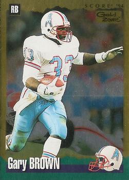 1994 Score - Gold Zone #129 Gary Brown Front