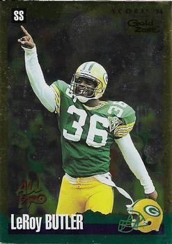 1994 Score - Gold Zone #145 LeRoy Butler Front