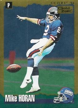 1994 Score - Gold Zone #225 Mike Horan Front