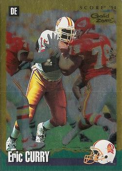 1994 Score - Gold Zone #228 Eric Curry Front