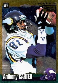 1994 Score - Gold Zone #239 Anthony Carter Front
