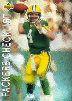 1993 Upper Deck #82 Packers Checklist Front