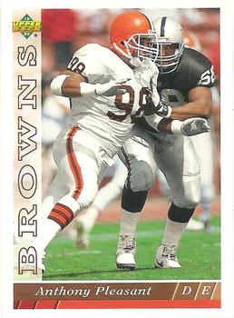 1993 Upper Deck #195 Anthony Pleasant Front